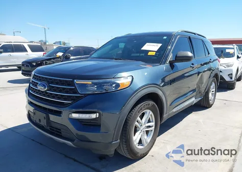 2022 Ford Explorer Xlt z USA, uszkodzony, nr VIN 1FMSK7DH2NGA34897